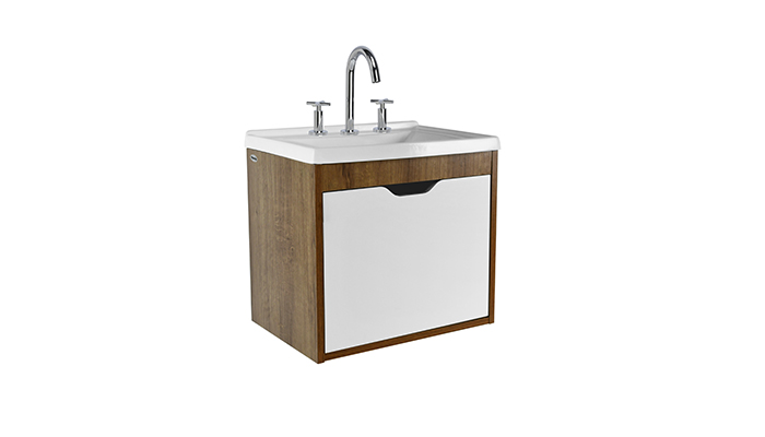 Kit lavatorio de 3 Ag  con mueble de colgar - Traful