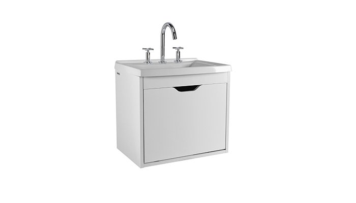 Kit lavatorio de 3 Ag  con mueble de colgar - Traful